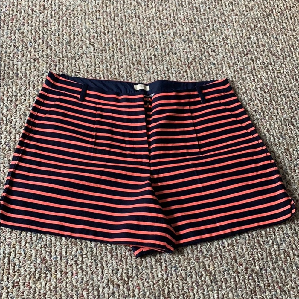 JCrew striped shorts